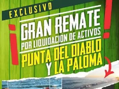 Evento Sábado 18 de abril: Gran Remate 40 solares en Punta del Diablo y La Paloma! Punta del Diablo