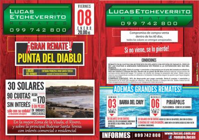 Remates Lucas Enero 2016