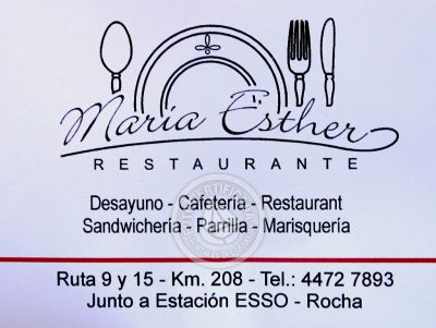 Parador María Esther - Ruta 9 - Rocha