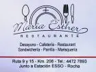 Parador María Esther - Ruta 9 - Rocha