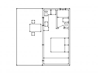 Apartamento Los Pájaros 5 - Monoambiente Hornero Punta del Diablo