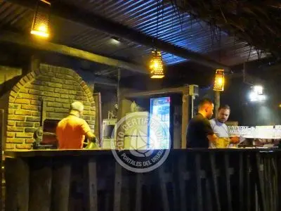 Pizzeria El Horno.  Punta del Diablo