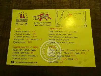 Pizzeria El Horno.  Punta del Diablo