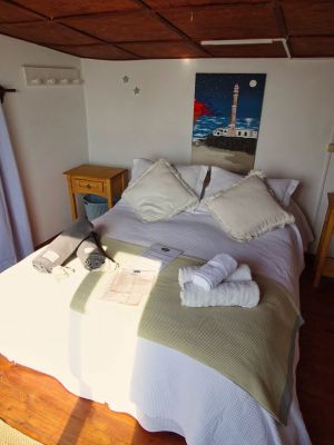 Habitación Ballenas: Doble superior vista mar - Carmela Cabo Polonio