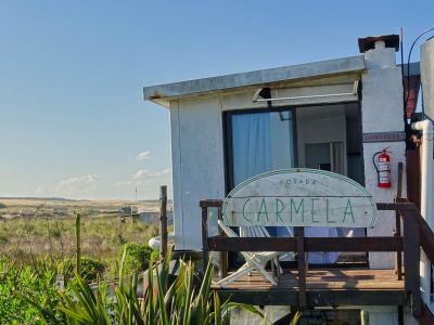 Habitación Corvinas: Triple superior vista faro y dunas - Carmela Cabo Polonio