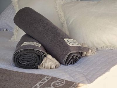 Habitación Corvinas: Triple superior vista faro y dunas - Carmela Cabo Polonio