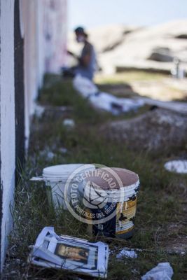 Museo al aire libre - Graffitis Jose Gallino - Punta del Diablo