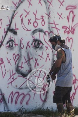 Museo al aire libre - Graffitis Jose Gallino - Punta del Diablo