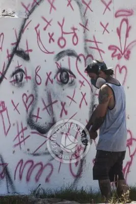 Museo al aire libre - Graffitis Jose Gallino - Punta del Diablo