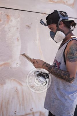 Museo al aire libre - Graffitis Jose Gallino - Punta del Diablo