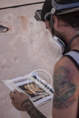 Museo al aire libre - Graffitis Jose Gallino - Punta del Diablo