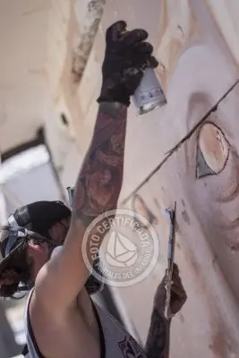 Museo al aire libre - Graffitis Jose Gallino - Punta del Diablo