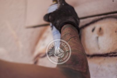 Museo al aire libre - Graffitis Jose Gallino - Punta del Diablo