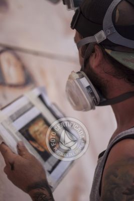 Museo al aire libre - Graffitis Jose Gallino - Punta del Diablo