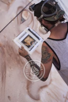 Museo al aire libre - Graffitis Jose Gallino - Punta del Diablo