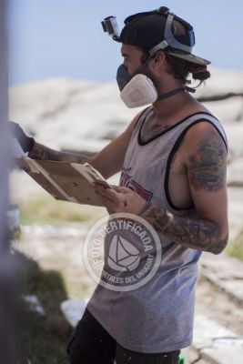 Museo al aire libre - Graffitis Jose Gallino - Punta del Diablo