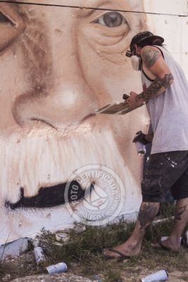 Museo al aire libre - Graffitis Jose Gallino - Punta del Diablo