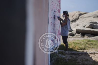 Museo al aire libre - Graffitis Jose Gallino - Punta del Diablo