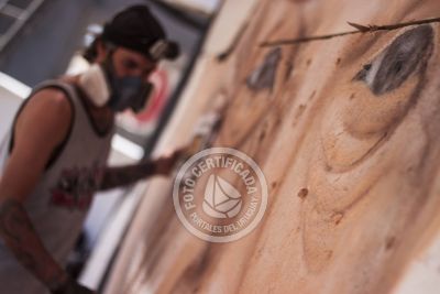 Museo al aire libre - Graffitis Jose Gallino - Punta del Diablo