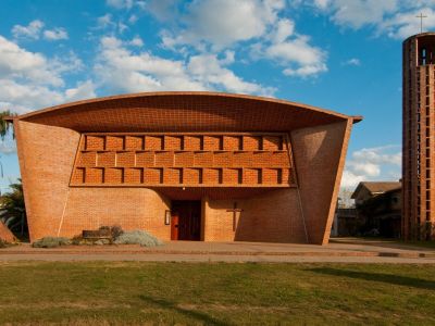 Iglesia de Estación Atlántida - Patrimonio de la Humanidad por la Unesco Uruguay