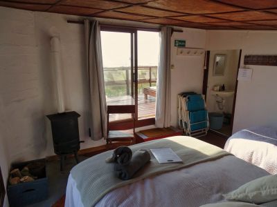 Habitación Pingüinos: Triple superior vista mar - Carmela Cabo Polonio