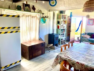 House Rosada de los Corvinos - 2 dorm 6 personas Cabo Polonio