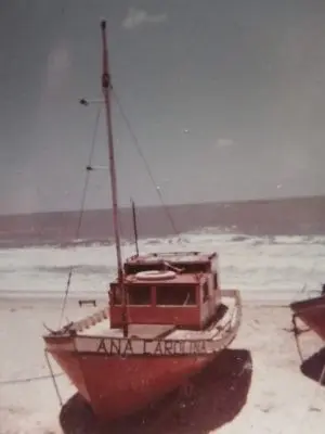 La embarcación Ana Carolina.