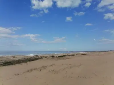 A metros del mar en la Viuda M159