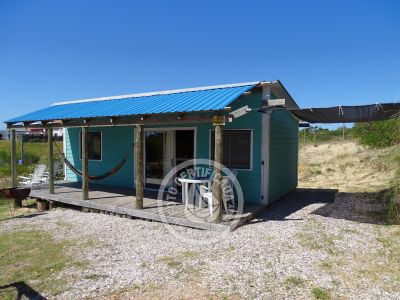 Cabin Cabaña frente al mar en La Viuda Punta del Diablo