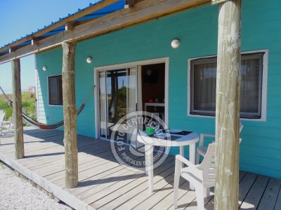 Cabin Cabaña frente al mar en La Viuda Punta del Diablo