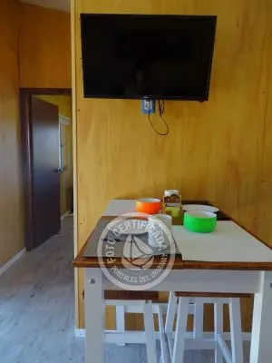 Cabin Cabaña frente al mar en La Viuda Punta del Diablo