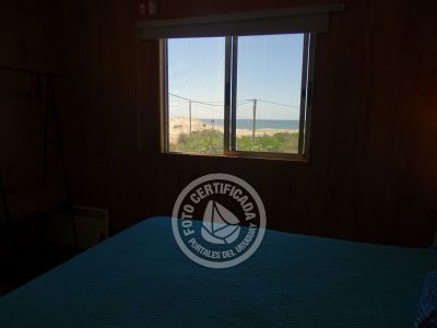 Cabin Cabaña frente al mar en La Viuda Punta del Diablo