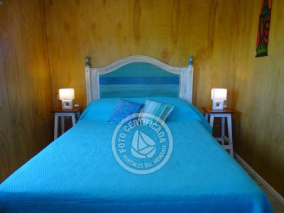 Cabin Cabaña frente al mar en La Viuda Punta del Diablo