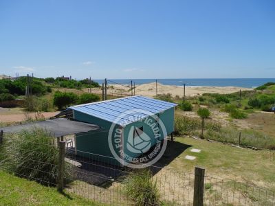 Cabin Cabaña frente al mar en La Viuda Punta del Diablo