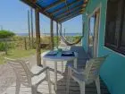 Cabin Cabaña frente al mar en La Viuda Punta del Diablo