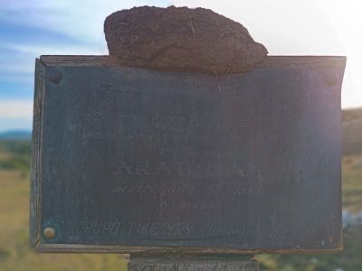 Placa naciente Rio Santa Lucia