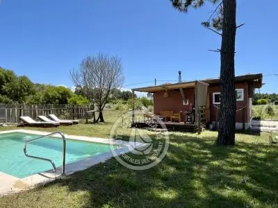 Bungalow Terrana, casa de bio construccion en la Viuda Punta del Diablo