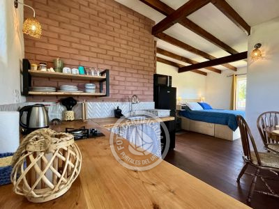 Bungalow Terrana, casa de bio construccion en la Viuda Punta del Diablo