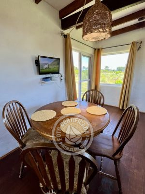 Bungalow Terrana, casa de bio construccion en la Viuda Punta del Diablo