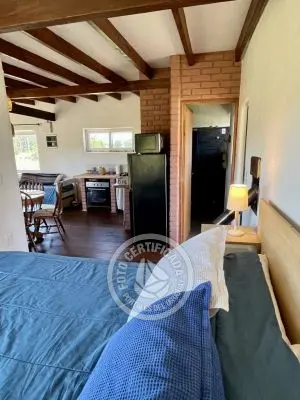 Bungalow Terrana, casa de bio construccion en la Viuda Punta del Diablo