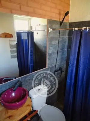 Bungalow Terrana, casa de bio construccion en la Viuda Punta del Diablo