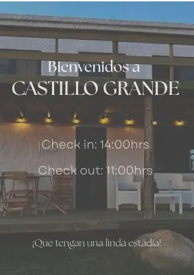 Casa Castillo Grande  Cabo Polonio