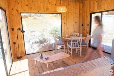 Cabana Cabaña Corazón Mágico Villa Serrana