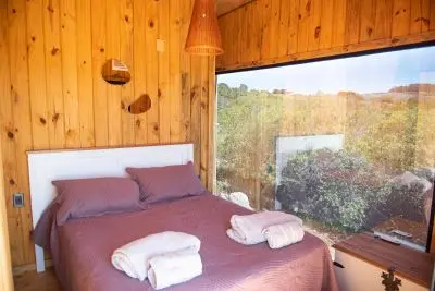 Cabana Cabaña Corazón Mágico Villa Serrana