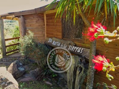 Bungalow Octógono  Santa María de las Sierras  Casa de Retiros Villa Serrana