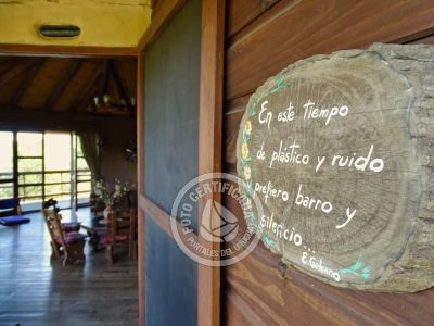 Bungalow Octógono  Santa María de las Sierras  Casa de Retiros Villa Serrana