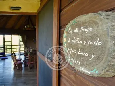 Bungalow Octógono  Santa María de las Sierras  Casa de Retiros Villa Serrana