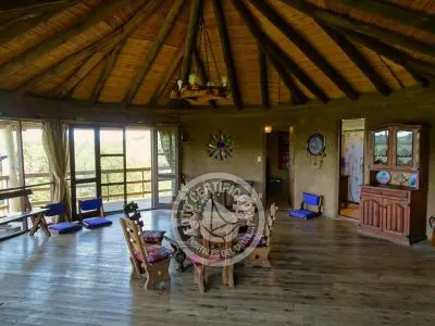 Bungalow Octógono  Santa María de las Sierras  Casa de Retiros Villa Serrana