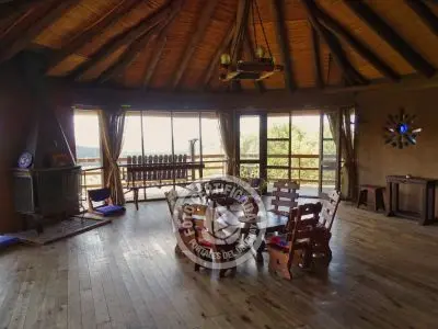 Bungalow Octógono  Santa María de las Sierras  Casa de Retiros Villa Serrana