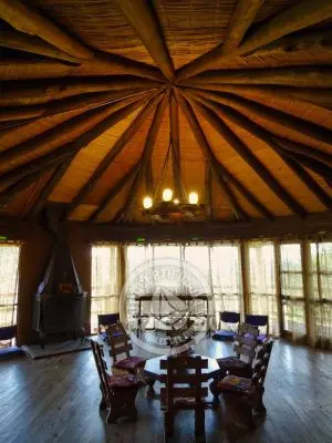 Bungalow Octógono  Santa María de las Sierras  Casa de Retiros Villa Serrana